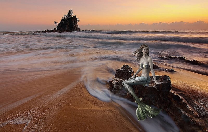 Mermaid Sushi Rolls